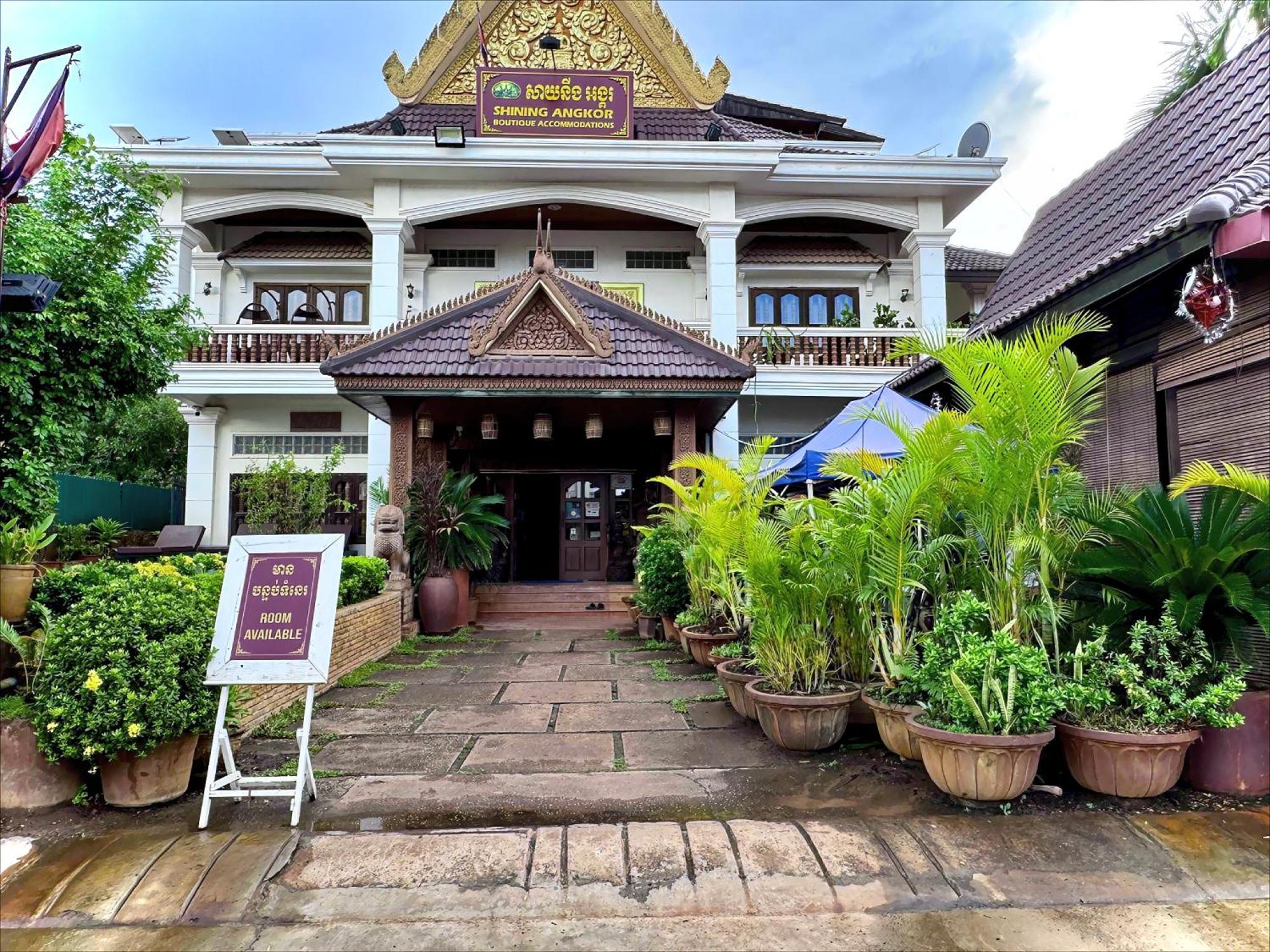 Shining Angkor Boutique Hotel Сием Реап Екстериор снимка