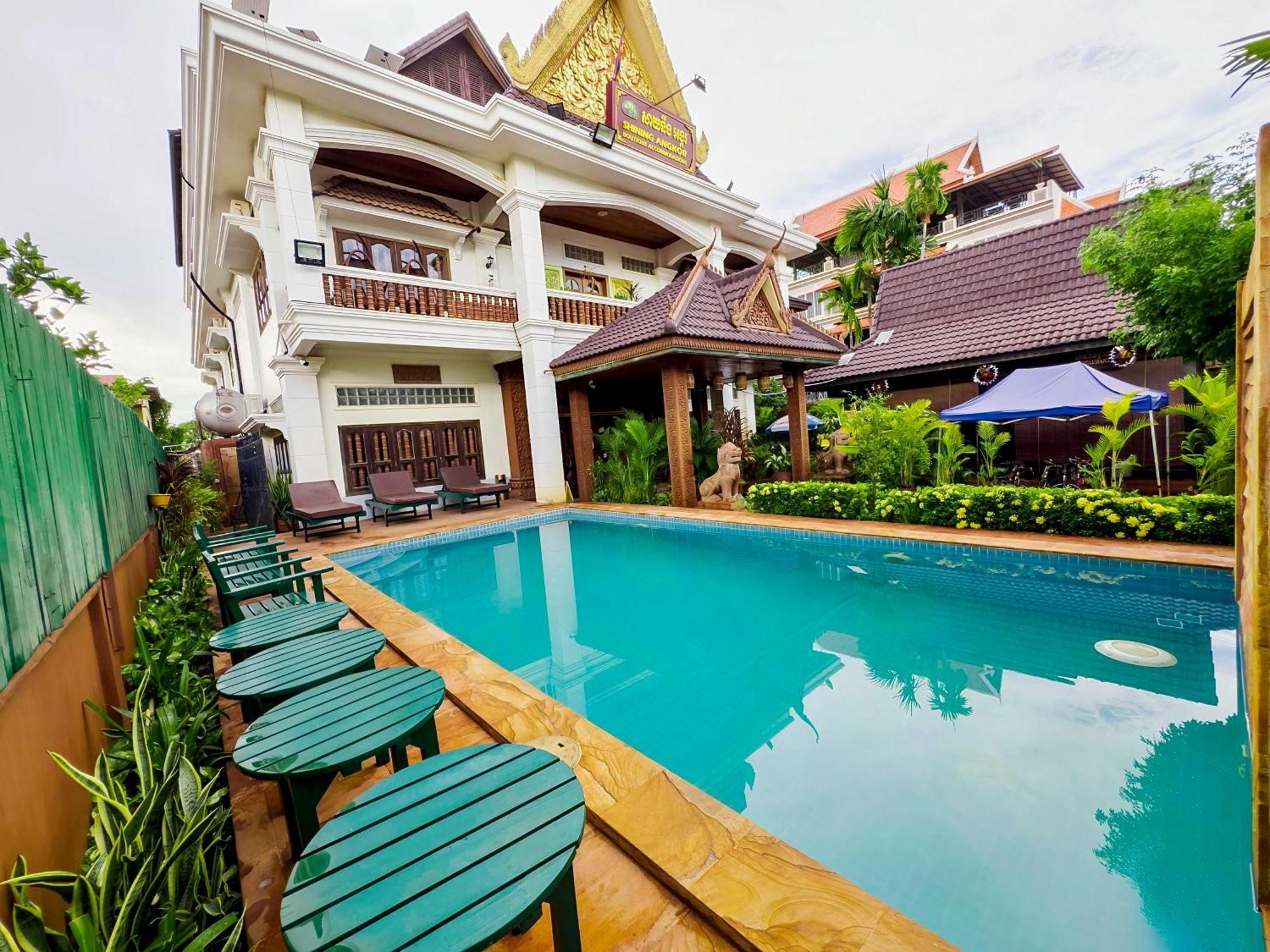 Shining Angkor Boutique Hotel Сием Реап Екстериор снимка